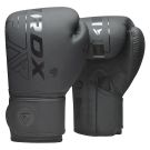 RDX BOX rukavice F6, čierne matné