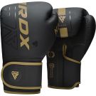 RDX BOX rukavice F6, čierno-zlaté matné