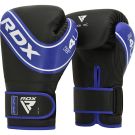 RDX detské box rukavice, Modro-čierne